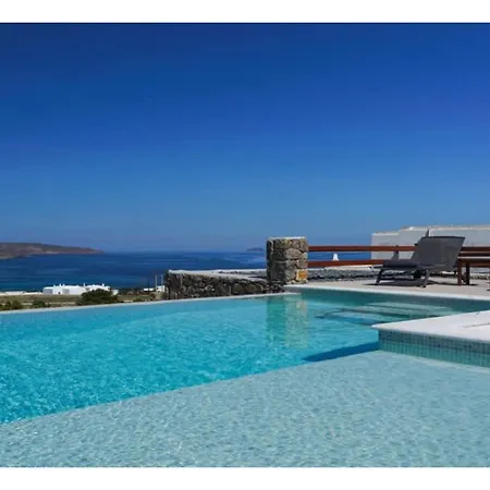 Luxury White W Private Pool In Mikonos Villa *