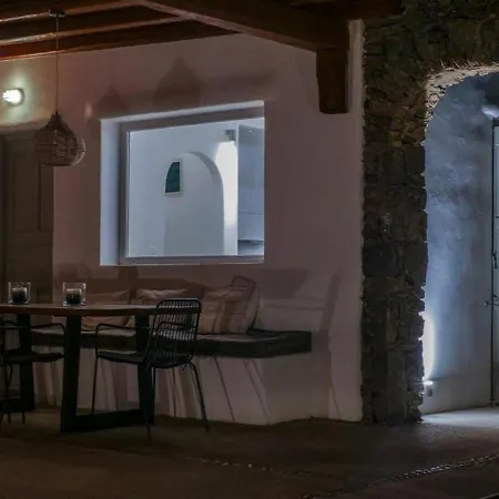 Luxury White W Private Pool In Mikonos Kalafatis