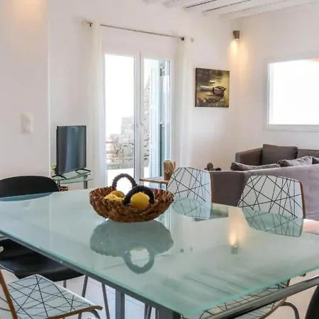 Villa Luxury White W Private Pool In Mikonos