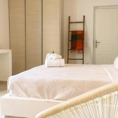 Luxury White W Private Pool In Mikonos * Kalafatis