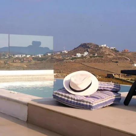 Luxury White W Private Pool In Mikonos Villa Kalafatis