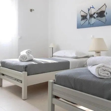 Villa Luxury White W Private Pool In Mikonos Kalafatis